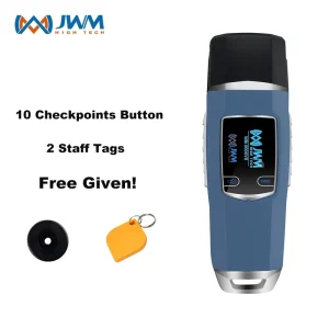 Efficient Waterproof RFID Reader Flashlight Security Patrol System Rechargeable Battery Multi language Software for Hotel Night
