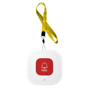 Elder Alarm WiFi Panic Button Portable SOS Device Seniors No Monthly Fee Compatible Tuya/Smart Life APP 1 Year Warranty App