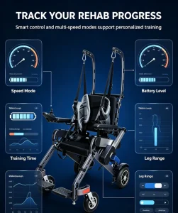 Elder Care Robot Smart Assistive Walking Aid for Elderly Mobility Support Rehabilitation Daily Therapy Home Use