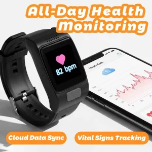 Elder Care Smart Watch GPS Tracker Fall Alert SOS Heart Rate SpO2 Sleep Monitor Smart Bracelet Support SDK Custom Logo OEM ODM