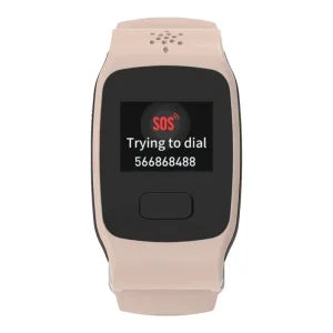 Elderly Health Smart Watch GPS Tracker with SOS Button Fall Detection Watch Medical Alert Alarm Smartwatch
