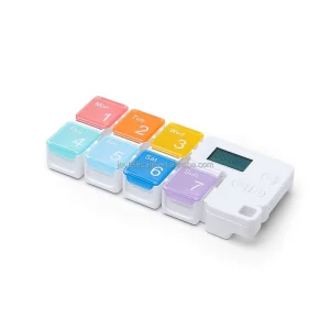 Elderly Smart Care Pill Box Telemedicine Support 4G LTE Enabled Ensures Safe On Time Medication Prevents Missed Doses