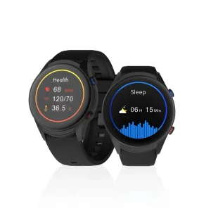 Elderly Smartwatch IP67 Silicone AI Voice Assistant 4G GPS ECG Heart Rate Monitor SOS Calling Health