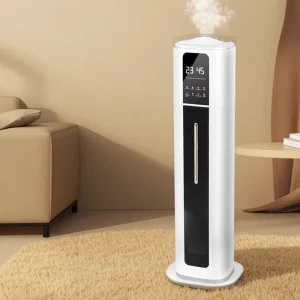 Electric 11L Floor Stand Ultrasonic Humidifier for Household Office Bedroom Aroma Diffuser with Smart LED Humidity Control