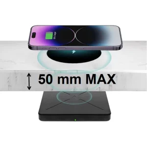 Electric 20 50mm Wireless Charging Furniture Invisible Under Desk Long Distance OVP OTP Protection