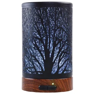 Electric Black Forest Tree Metal Aromatherapy Essential Oil Scent Diffusers Air Humidifier Aroma Diffuser