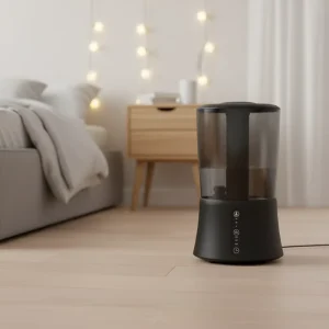 Electric Cool Mist Ultrasonic Aromatherapy Humidifier Humidity Control Touch Control Portable Design Household Hotel Use 2200ML