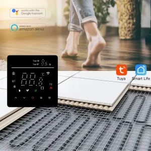 Electric Heating Smart Room Thermostat with 2 Years Warranty 16A 24V 230V Thermostat of Calibration Power Cut Memory Thermostat