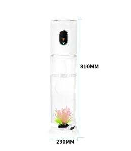 Electric Humidifier For Doll House Decor Plastic Ultrasonic With Humidistat And LED Lights Household Use
