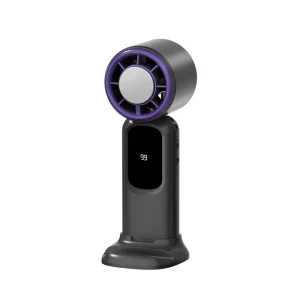 Electric Rechargeable Charger Exhaust Turbo Ac Cooling Silent Portable Cute Mini Handy Fan