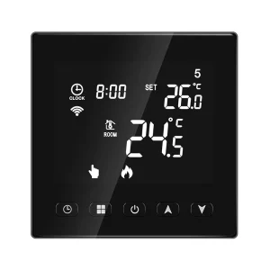 Electric Thermostat Voice Control Dual Temp. Display Electric Temperature Controller with Energy Saving Wifi Smart Thermostat