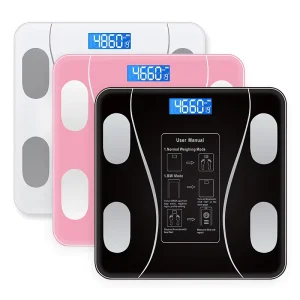 Electronic Balance Scale Digital Smart Body Fat Glass Weighing Scales Weigh Balanza Weight Machine Household Lcd Weighing Scales