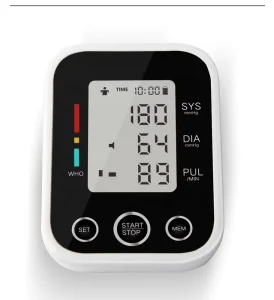 Electronic Blood Pressure Monitor Health Home Smart Digital Arm Blood Pressure Monitor