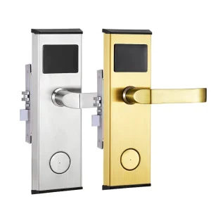 Electronic Digital RFID Hotel Smart Key Card Door Lock System for Aluminum & Wood Doors Stainless Steel Cloud Storage