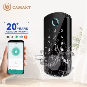 Electronic Door Lock Smart Home Fingerprint for Digital Door Deadbolt Smart Lock Wood Door High Quality