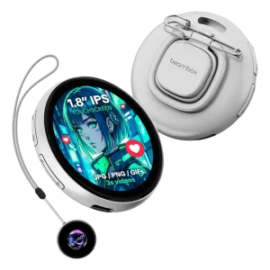 Electronic Gadgets Wearable Electronic Badge with IPS Display for ACG Fans Business Promotion Gift Campaigns
