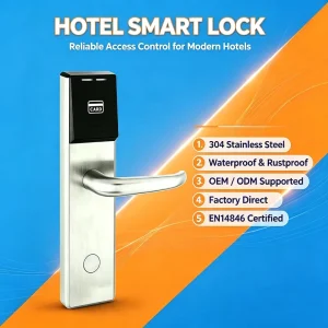 Electronic Keyless Entry Intelligence Smart Key Swipe Rf M1 Card Digital Rfid Hotel Door Locks System
