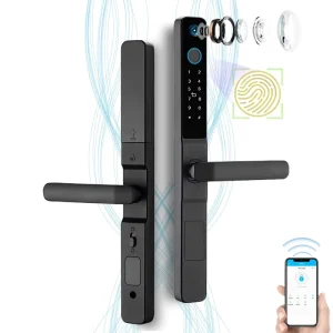 Elock ES264 Smart Door Handle Lttlock Lock Password Keyless Code Password Biometric Fingerprint Smart Lock