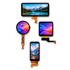 Embedded Ready 0.96 1.08 1.28 1.3 Inch IPS TFT LCD Display for Smart Watch Wearable Device With OEM Project Support ODM B2B