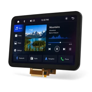 Embedded Ready RoHS Compliant 7 Inch 1024×600 MIPI Interface JD9165 TFT LCD Display for EV Charger Panel With Long Term Supply