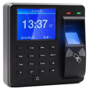 Employee Daily Work Recorder Biometric Fingerprint Scanner Time Keeper Attendance Recording System Machine