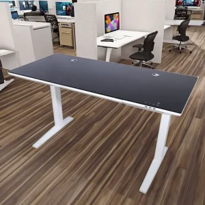 Ergonomic Adjustable Height Home Desk Wireless Charging Smart Computer Desk Made of Metal