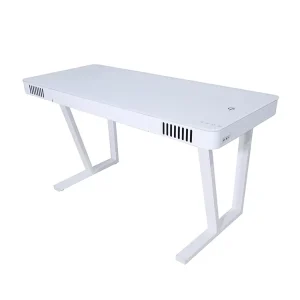 Ergonomic Multi Function Smart Office Desk with Charging Audio Player Features & Drawer Computer Desk Table