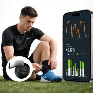 Ergonomic Smart Soccer Tracker with IP66 Waterproof Design Smart Soccer Analyzer for Training Equipment