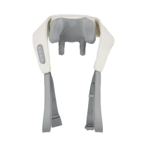 Ergonomic U-Shape Neck Massager Smart 4-Mode Control Panel Breathable Skin-Friendly Cover Ideal for Daily Relaxation