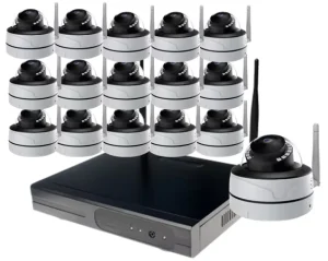 Eseecloud 16ch 5.0Megapixel NVR Wifi IP Wireless Dome IP Camera