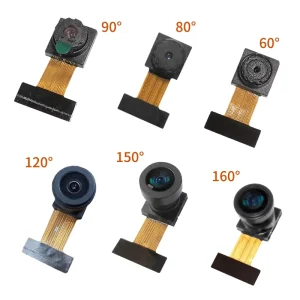 Esp32 With JPEG OV2640 Sensor Wide Angle 60 80 90 120 150 160 Degree 2MP DVP Camera Module 24pin for Image Acquisition