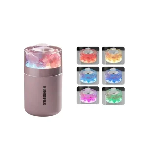 Eternal Flower Plastic High Mist Output USB Powered Portable Car Home Moisturizing Mini Humidifier