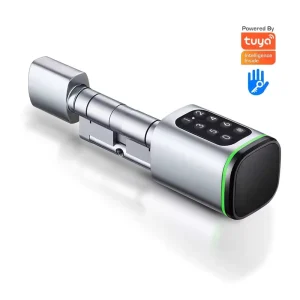 Euro Standard Smart Cylinder TTlock Tuya APP Adjustable Electronic Password Card Memory Card Compatible Wood Door Smart Lock