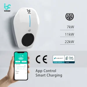 European Standard Type 2 AC EV Charger 22kW OCPP 2.0.1 Smart Charging Solution