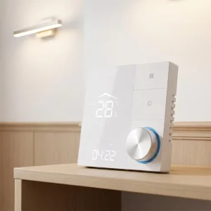 European Wall Mounted Smart Thermostat with WiFi App Control for Home Heating and Floor Heating