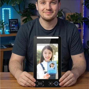 Excellent Performance in Strong Low Light Backlight extreme Temperatures Fingerprint Face Recognition Device Facial Recognition