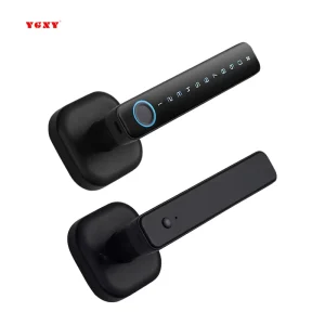 Export Hot Selling Price Mobile Phone Tuya BLE/wifi APP Spherical Handle Fingerprint Password Intelligent Door Lock
