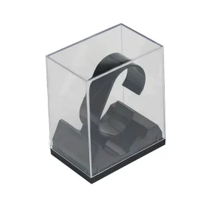 Exquisite Rectangle Acrylic Modern Single Watch Display Stand Bracelet Rack Organizer Case Jewelry Storage Box