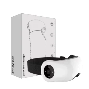 Eye Care Beauty Massage Instrument Air Vibration Smart Eye Massager Equipment With Heat Compression