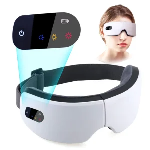 Eye Care Massage Equipment Improve Sleep Relieve Eye Fatigue Wireless Smart Eye Massager With Heat Compression