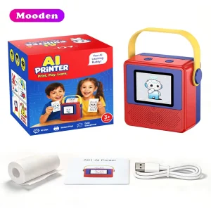 F Kids A01 Drawing Printer Voice Input Coloring Thermal Print Portable Instant Mini Printer Educational Learning Toy
