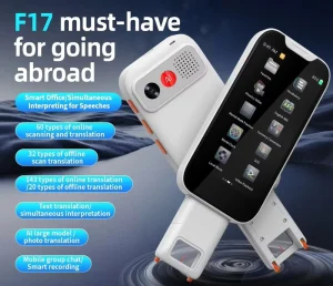 F17 Smart Voice Translation Scanning Pen, Simultaneous Interpretation, 143 Languages