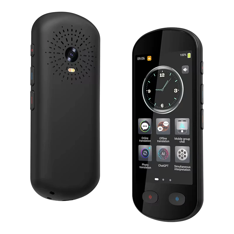 F20 AI Language Translator Device Portable Real-Time Offline Online Voice Two-Way Translation No Wi-Fi Needed