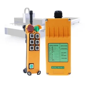 F24-6D Factory Strong Penetrationdouble Speed Industrial Radio Smart Wireless Remote Control for CNC Machine