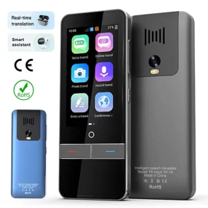 F6 Android System Smart Translator Device with Camera 139 Kinds Voice Language Translation Support Offline Photo Translation