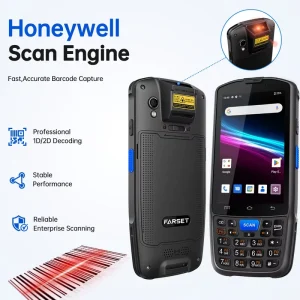 F7 Parking Management Rugged Android PDA with Buttons Smart Handheld Terminal with GPS Tracking