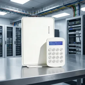 FC 7616 Alarma Para Casa 4g Wifi Gprs Tcp Ip Contact Id Smart Home Alarm System Hard Wired 8+16 Wired Zones for Commercial Alarm