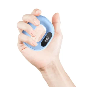 FN500-1 Portable Smart Grip Ring Flexible Silicone LED Display Durable Lightweight Guitar Piano Finger Strength