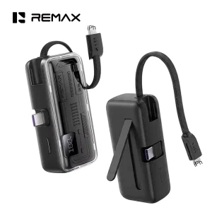 FP-108 22.5W Fast Charge 5000mAh Power Bank Mini Portable Charger External Battery with Foldable Stand for Travel Business