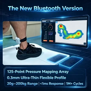 FSR Thin Film and Array-type Multi-point Insole Pressure Sensors Variable Resistance Foot Pressure Sensor New Version